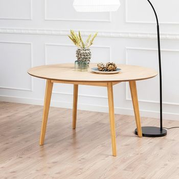 Roxby Oak 6 Seater 140cm Round Dining Table
