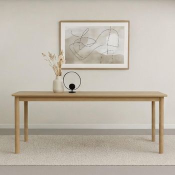 Tobago Natural Oak 8 Seater 220cm Dining Table