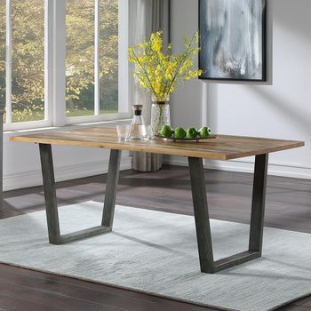 Urban Elegance Reclaimed Wood 6 Seater 180cm Dining Table