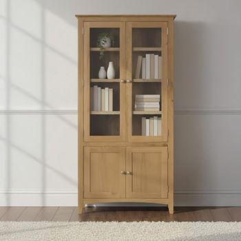 Kilkenny Oak 4 Door Display Unit