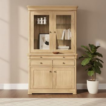 Moreno Oak 3 Drawer Large Dresser