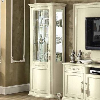 Torriani Italian Ivory 1 Door LHF Display Cabinet
