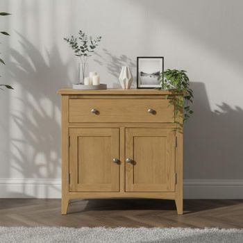 Kilkenny Oak Compact 80cm 2 Door Sideboard