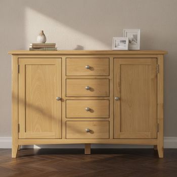 Kilkenny Oak 120cm 2 Door Small Sideboard