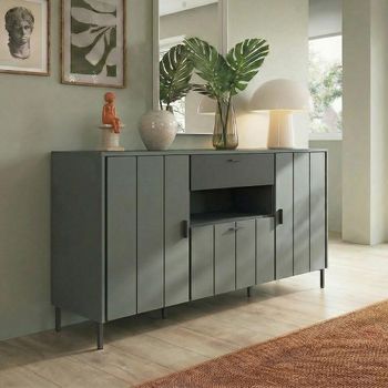 Arundel Green 3 Door 1 Drawer Large Sideboard