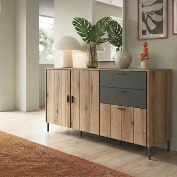 Arundel Oak 2 Door 2 Drawer Medium Sideboard