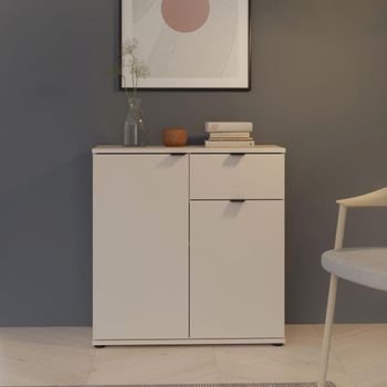Ganymede Sand Compact 2 Door 1 Drawer Sideboard