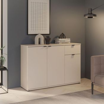 Ganymede Sand 3 Door 1 Drawer Small Sideboard