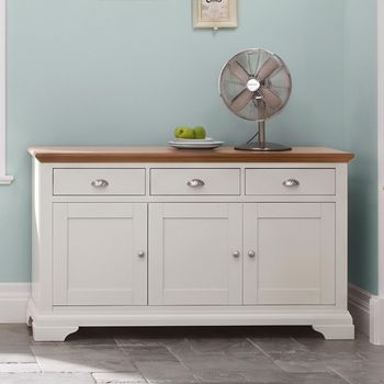 Hampstead Two Tone 3 Door Wide Sideboard