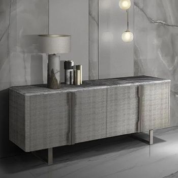 Diamond Marble Large Sideboard - Sizes Available