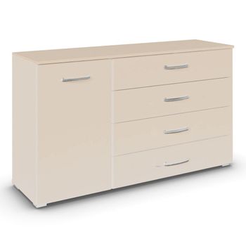Aditio Champagne 120cm 1 Door 4 Drawer Medium Sideboard