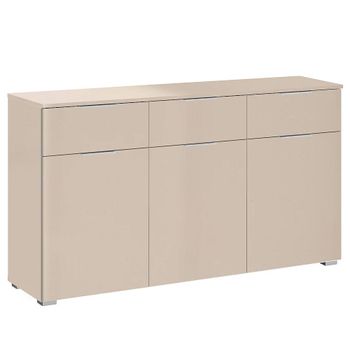 Alabama Champagne 120cm 3 Door Medium Sideboard