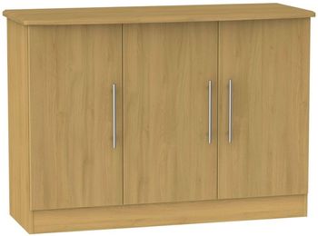 Sherwood Oak 3 Door Small Sideboard
