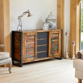 Urban Chic Reclaimed Wood Sideboard