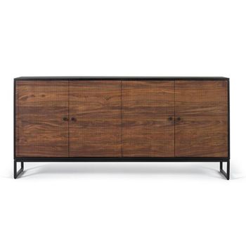 Venedocia Mango Wood 170cm 4 Door Sideboard