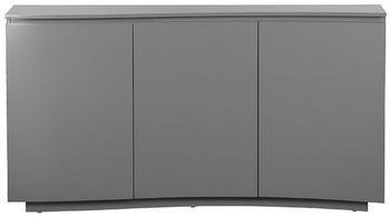 Lazzaro Graphite Grey Matt 3 Door Sideboard with LED