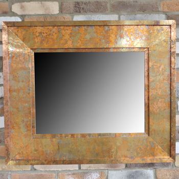 Copper Small Wall Mirror