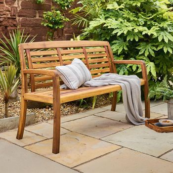 Cotswold Acacia Wood Garden 5ft Bench