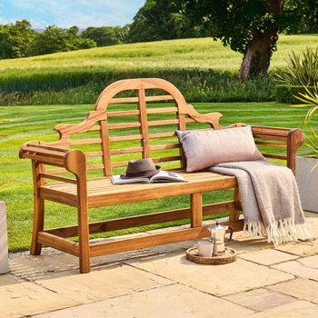 Redcliffe Garden 6ft Bench Lutyens Acacia Wood