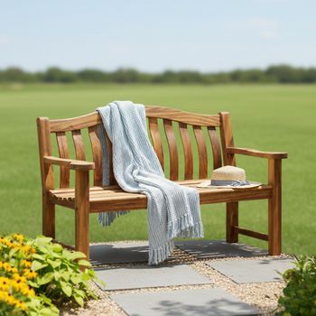 Redcliffe Garden 5ft Bench St George Acacia Wood