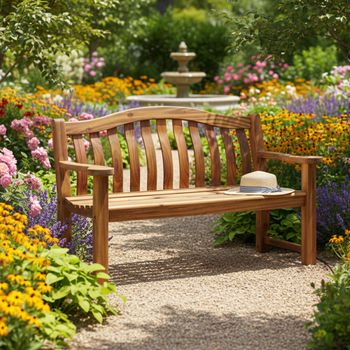 Redcliffe Garden 5ft Bench Turnberry Acacia Wood