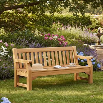 Royal Park Teak Wood Garden 6ft Bench