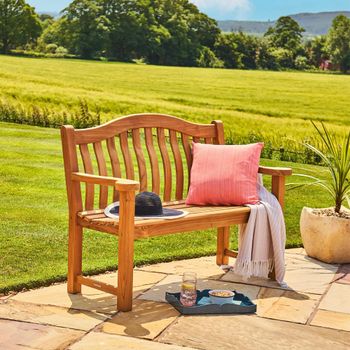 Turnberry Teak Wood Garden 4ft Bench