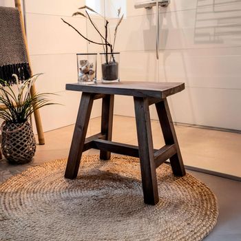 Barcelona Natural Teak Wood Small Garden Bench