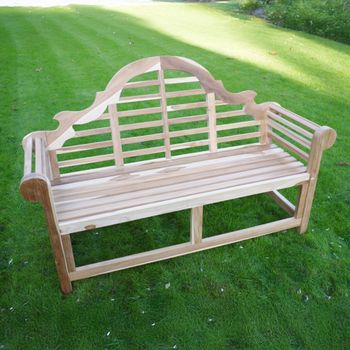 Garden Bench Marlboro Teak Wood Brown
