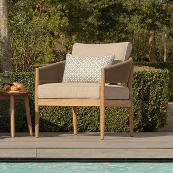 Porto Garden Sandstone Lounge Chair