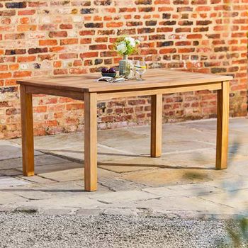 Marbrook Outdoor Teak 180cm x 90cm Dining Table