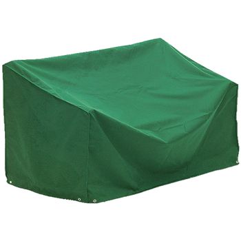 Green Polyester 6ft Bench Outdoor Cover