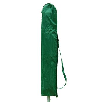 Green Polyester Large Outdoor Parasol Night Cover