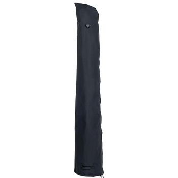 Luxury Black Fabric Parasol Cover