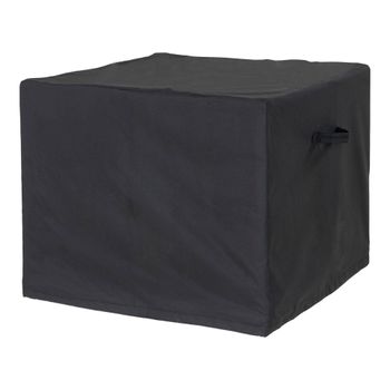 Luxury Black Fabric Outdoor Furniture Cover Set of 3