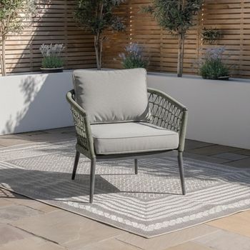 Monaco Garden Ivy Green Lounge Chair