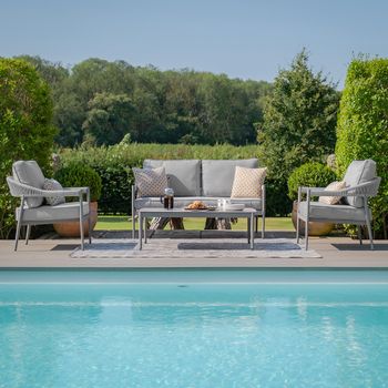 Florence Garden Cool Linen 2 Seater Sofa Set
