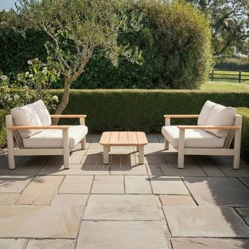 Sicily Garden Latte 4 Seater Sofas Sofa Set