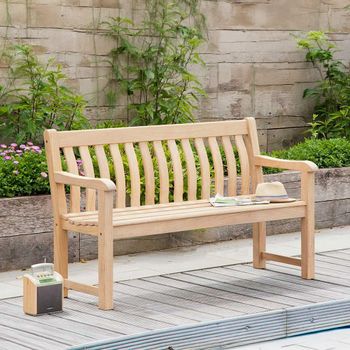 Roble Wood St George Brown Garden 5ft Bench