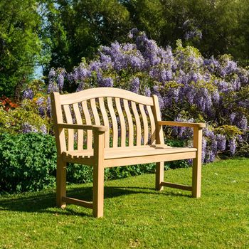 Roble Wood Turnberry Brown Garden 4ft Bench