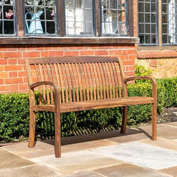Bolney 4ft Bench Garden Acacia Wood Brown