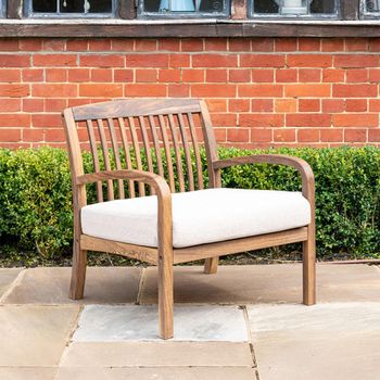 Bolney Acacia Wood Garden Lounge Chair