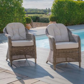 2 x Winchester Garden Dining Heritage Armchair