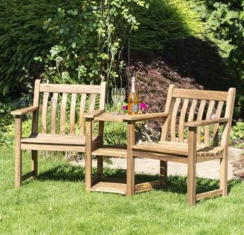 Albany Brown Acacia Wood Garden Companion Set
