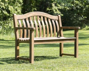 Albany 4ft Bench Garden Acacia Wood Brown