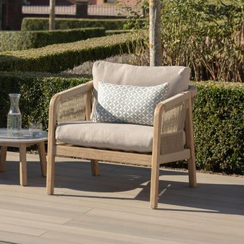 Martinique Garden Light Brown Lounge Chair