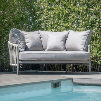 Milan Garden Cool Linen Daybed