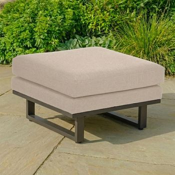 Ethos Garden Oatmeal Footstool
