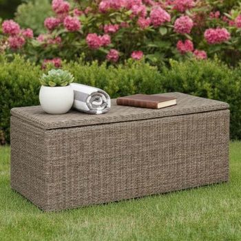 Skala Light Rattan Large Outdoor Storage Box