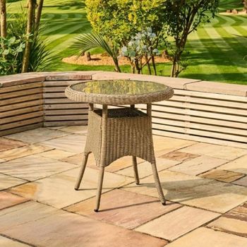 Arlington Bistro Round Table Luxury Rattan